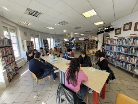 Kosovelova knjižnica Sežana; Vir: Arhiv Občine Sežana